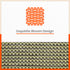 Woven PVC Table Mats / Placemats for Dining Table at Home (Adel - Set of 6)